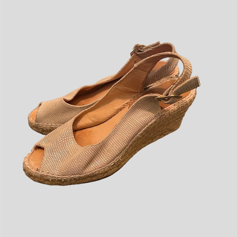 Lucca EUR 37 espadrille wedge sandals